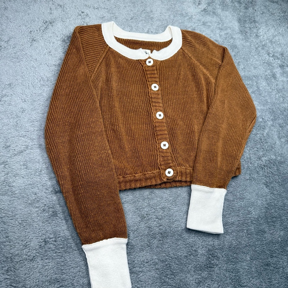 Free People We The Free Lili Linen Cardigan - Picture 3 of 8